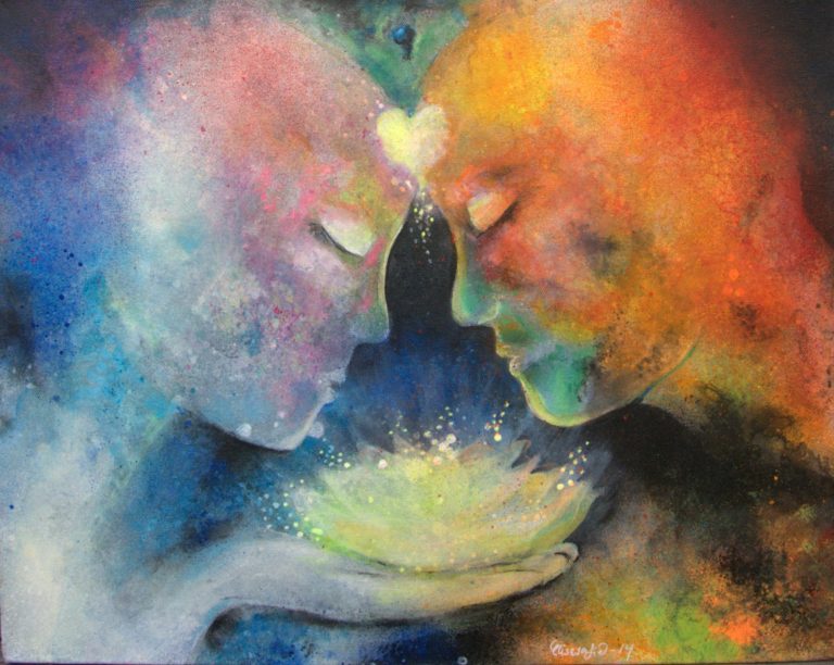 Acrylic painting on canvas 40x50cm. Avalable